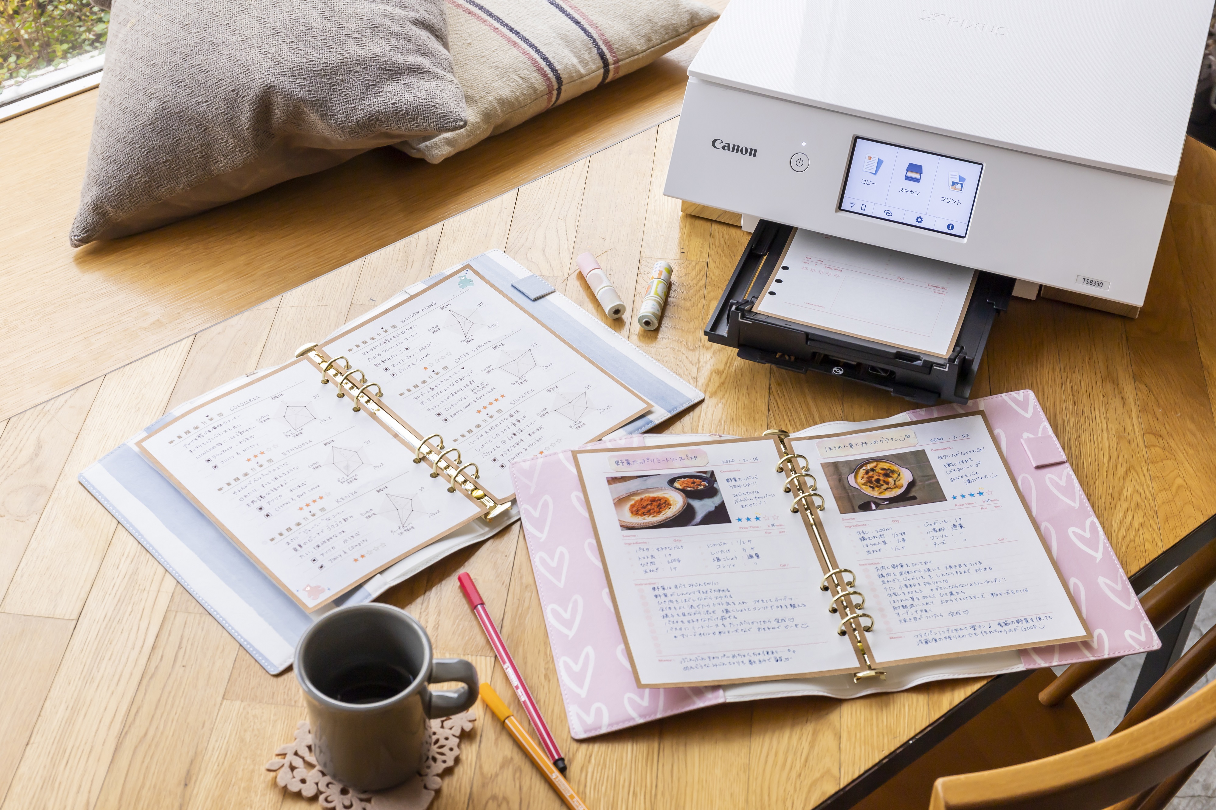 キヤノン「PIXUS」プリント体験コーナー